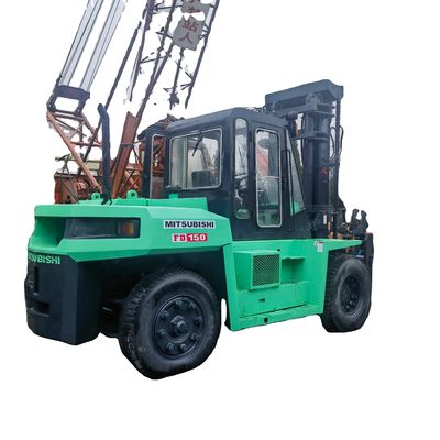 15 tonnes de chariot élévateur diesel Mitsubishi FD150 pour améliorer l'efficacité des hôtels