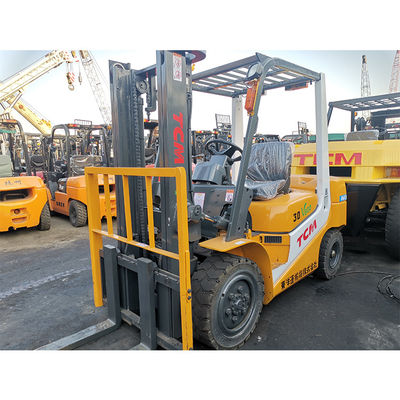 Largeur de fourche de routine TCM 3 tonnes 3,5 tonnes chariot élévateur diesel avec moteur ISUZU YANMAR MISUBISHI