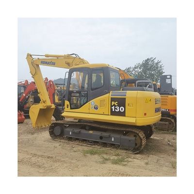 Moteur d'origine 13TON Mini Excavator utilisé Komatsu PC130-7 PC120 PC130 avec pouce hydraulique