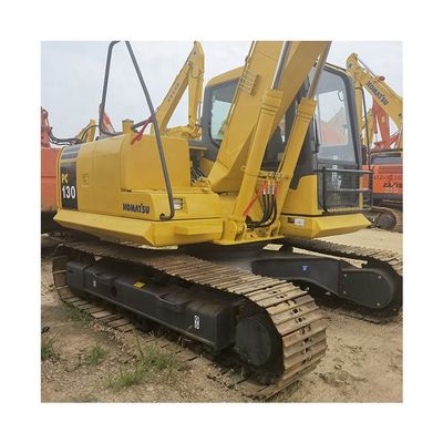 Moteur d'origine 13TON Mini Excavator utilisé Komatsu PC130-7 PC120 PC130 avec pouce hydraulique