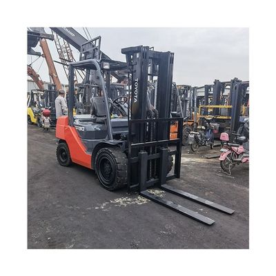 Fabrication de chariots élévateurs diesel de 3,5 tonnes avec chariot à palettes semi-élévateur et largeur de fourchette de routine