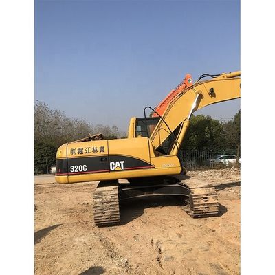 Excavatrice de 20 tonnes CAT 320D 320GC 320C 320b utilisée avec 4000 heures de travail en bon état