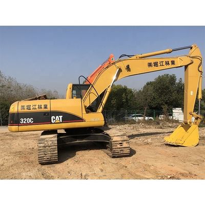 Excavatrice de 20 tonnes CAT 320D 320GC 320C 320b utilisée avec 4000 heures de travail en bon état
