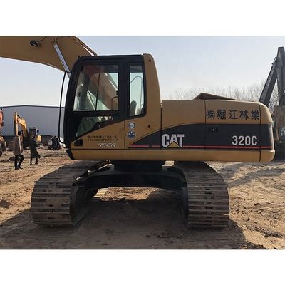 Excavatrice de 20 tonnes CAT 320D 320GC 320C 320b utilisée avec 4000 heures de travail en bon état