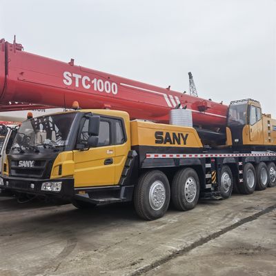 Crane de camion SANY STC1000 d'occasion avec soupape hydraulique d'origine à grande échelle d'origine