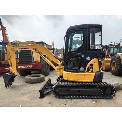 Excavateur à rampe de type Komatsu PC50 original de 6 tonnes pour les projets de construction au Japon