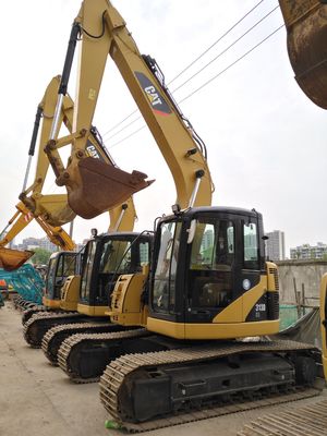 Excavateur à rouleaux de 13 tonnes d'occasion Caterpillar 313D Digger utilisé Cat 312D 313D à Shanghai