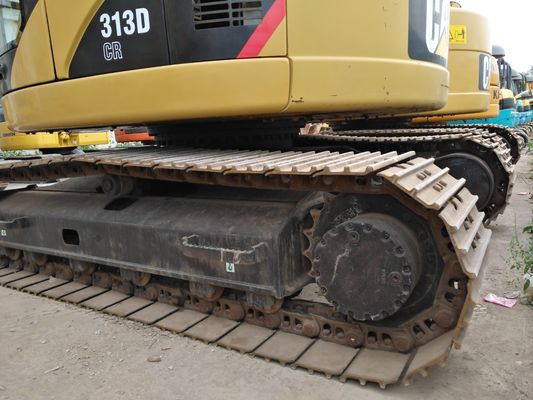 Excavateur à rouleaux de 13 tonnes d'occasion Caterpillar 313D Digger utilisé Cat 312D 313D à Shanghai