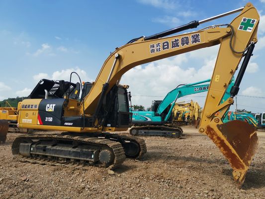 2001-4000 Heures de travail CAT 315D Excavatrice moyenne et grande de 15 tonnes Excavatrice utilisée