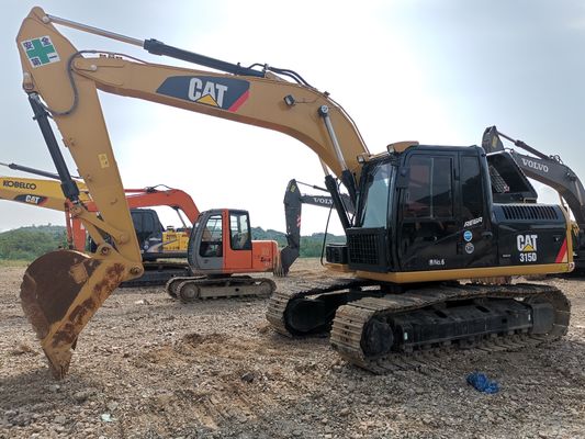 2001-4000 Heures de travail CAT 315D Excavatrice moyenne et grande de 15 tonnes Excavatrice utilisée