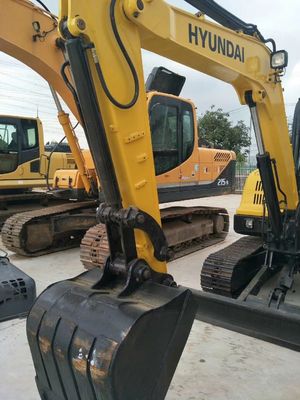 Hyundai 60-7 Crawler Excavator Machines de construction utilisées avec des heures de travail réduites