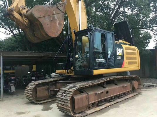 Catégorie 336E Excavateur hydraulique à rouleaux pour travaux d'ingénierie en bon état
