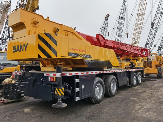 Une grue parfaite de 50 tonnes avec pompe hydraulique et cylindre d'origine