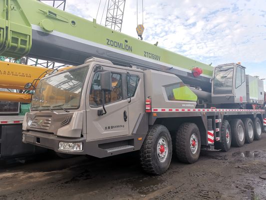 ZTC1500V QY150V 150 tonnes Zoomlion camion-gru mobile d'occasion avec 2001-4000 heures de travail