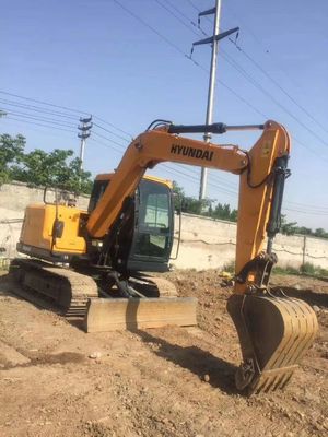 4m3 Capacité de seau Boutique HYUNDAI 75 Excavateur à rampe Utilisé Machines de construction