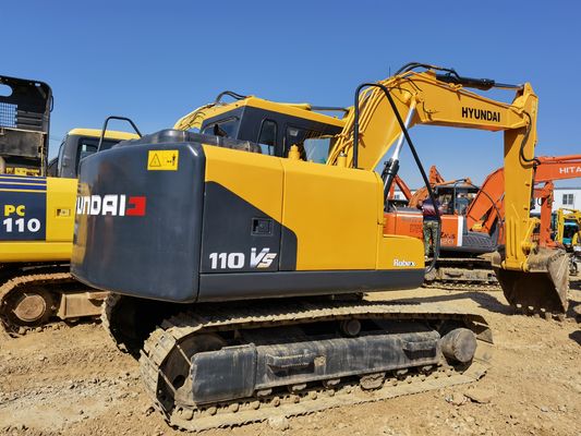 Excavateur d'occasion Hyundai 110 11TON Excavateur à rampe en bon état pompe hydraulique d'origine