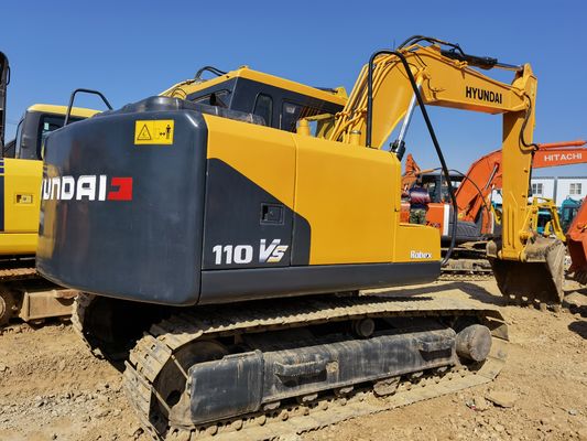 Excavateur d'occasion Hyundai 110 11TON Excavateur à rampe en bon état pompe hydraulique d'origine