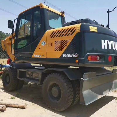 Hyundai 150W R150 R150-9 Excavateurs originaux 15TON avec original cylindre hydraulique