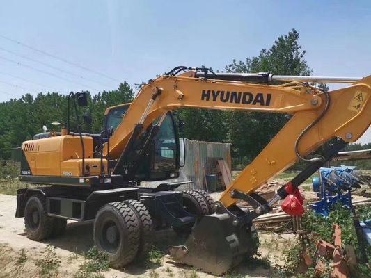 Hyundai 150W R150 R150-9 Excavateurs originaux 15TON avec original cylindre hydraulique
