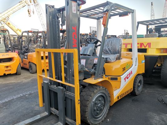 1200 mm largeur de fourchette TCM 3 tonnes 3,5 tonnes chariot élévateur diesel avec moteur ISUZU YANMAR MISUBISHI