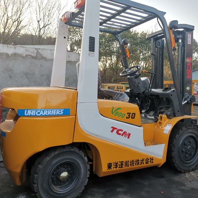 1200 mm largeur de fourchette TCM 3 tonnes 3,5 tonnes chariot élévateur diesel avec moteur ISUZU YANMAR MISUBISHI