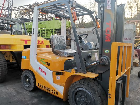 1200 mm largeur de fourchette TCM 3 tonnes 3,5 tonnes chariot élévateur diesel avec moteur ISUZU YANMAR MISUBISHI