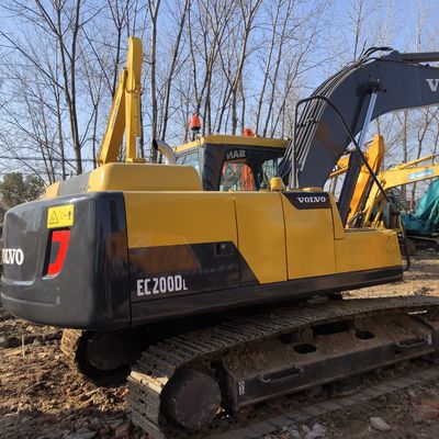 Vente aux enchères de 20 tonnes d'excavatrice Volvo EC200D pour équipements de construction lourds, modèle 2019
