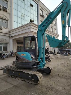 Charge de levage maximale 5,5 tonnes Kobelco SK55 Excavateur d'occasion 95% pour KOBELCO en bon état