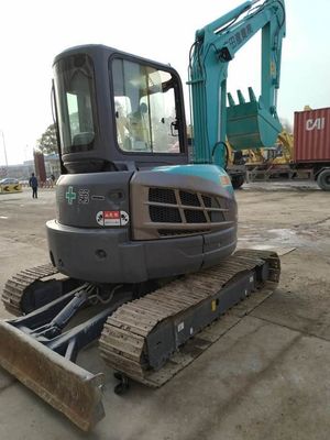 Hauteur maximale de levage 44m 2021 Excavatrice miniature japonaise de 5,5 tonnes KOBELCO SK55 SK55SR-3