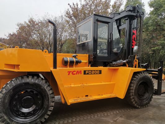 TCM 20 tonnes chariot élévateur diesel FD200 FD250 pour conteneurs lourds en bon état