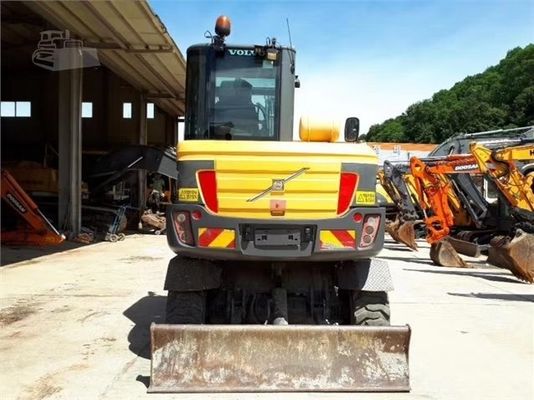 Volvo EW60 mini-excavatrice à roues de 2 tonnes avec autre capacité de seau en bon état