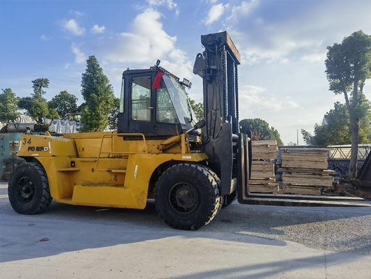 TCM FD250 de fabrication japonaise 25 tonnes, chariot élévateur diesel utilisé pour la manutention de matériaux