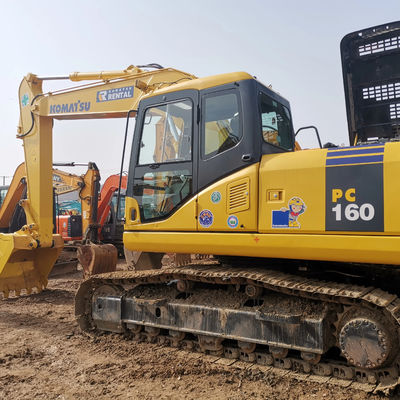 En bon état, utilisée KOMATSU PC160 Excavators avec un poids de 16000 kg