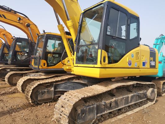 En bon état, utilisée KOMATSU PC160 Excavators avec un poids de 16000 kg