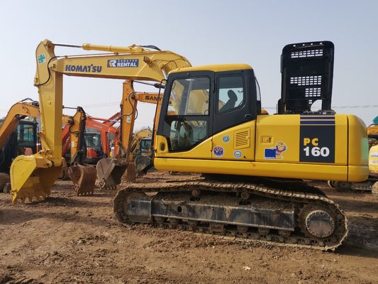 En bon état, utilisée KOMATSU PC160 Excavators avec un poids de 16000 kg