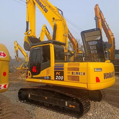 Excavateur à moteur original Komatsu PC220-8 PC200-8 PC210-7 PC120 PC60 Excavateur à rampe