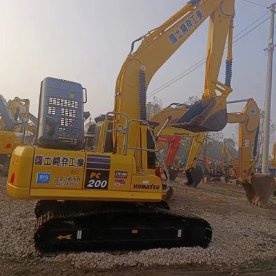 Excavateur à moteur original Komatsu PC220-8 PC200-8 PC210-7 PC120 PC60 Excavateur à rampe