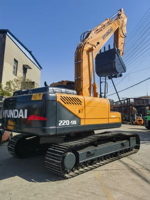 20 tonnes de poids de fonctionnement Excavateur Hyundai 220LC-9S d'occasion pour expédition rapide