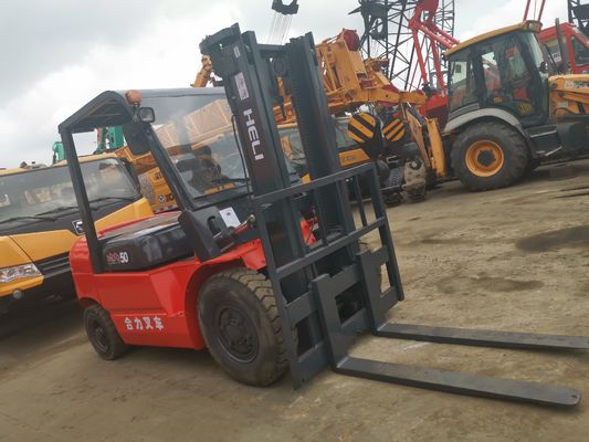 HELI 5t CPCD50/CPCD30/CPCD35 Chariot élévateur à fourche diesel utilisé pour les magasins de vêtements