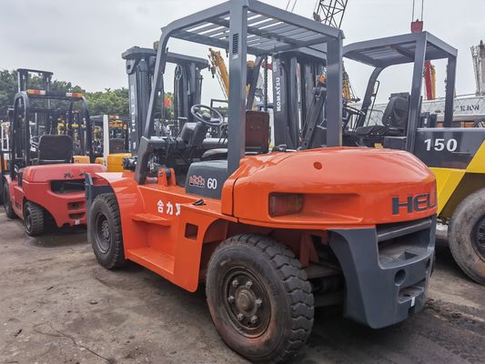 Vente au détail du chariot élévateur à forks diesel HELI 6 tonnes CPCD60 avec option de vente concurrentielle