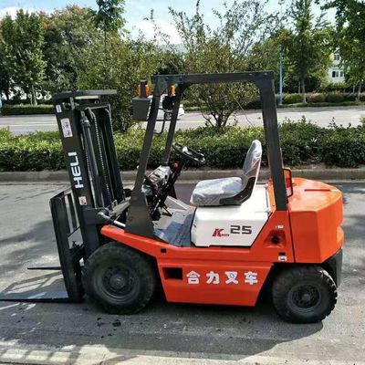 Longhua 2022 HELI 2.5 tonnes chariot élévateur à GPL CPYD25 avec moteur K25 source d'alimentation moteur diesel