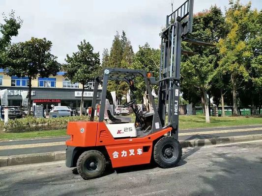 Longhua 2022 HELI 2.5 tonnes chariot élévateur à GPL CPYD25 avec moteur K25 source d'alimentation moteur diesel