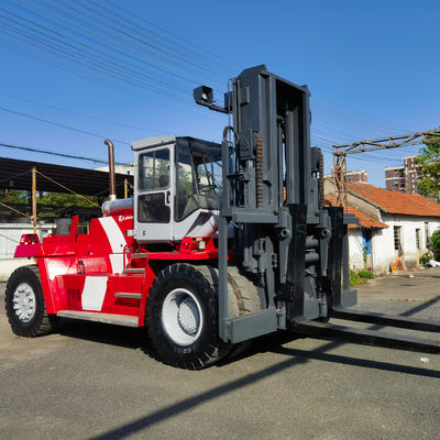 25 tonnes de chariot élévateur Kalmar d'occasion avec roulement latéral et moteur diesel à 3 mâts