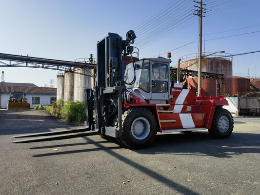 25 tonnes de chariot élévateur Kalmar d'occasion avec roulement latéral et moteur diesel à 3 mâts