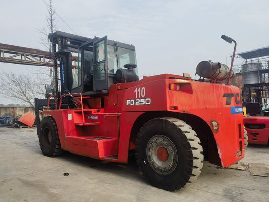 25 tonnes de chariot élévateur TCM FD250 Chariot élévateur Longhua d'occasion avec dimensions de routine