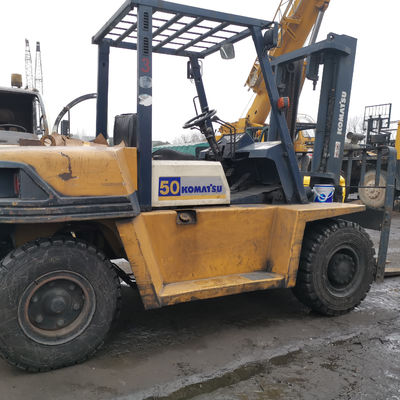 Camion élévateur de 5 t Komatsu avec cylindre de 1200 mm Longueur de la fourchette 2,7*1,2*2,1 m Dimensions globales