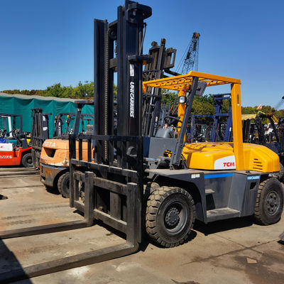 Excellent état 2019 TCM 7 tonnes chariot élévateur FD70 pour les travaux de construction et Jack de palettes