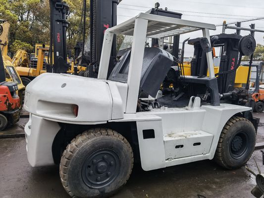 Longueur de la fourchette 7 tonnes TCM Japon original mini chariot élévateur diesel utilisé en bon état