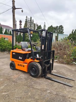 Shanghai vend directement un chariot élévateur électrique mini H25 de 2,5 tonnes avec une largeur de fourchette de 1200 mm