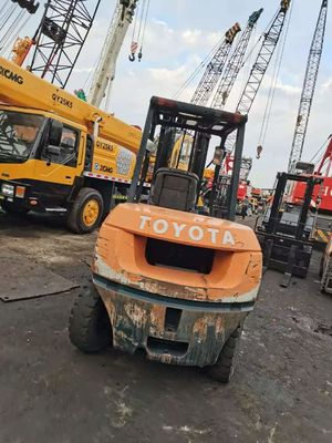 Repeinture originale Toyota Japon 5 tonnes 7F50 chariot élévateur hydraulique avec longueur de la fourchette